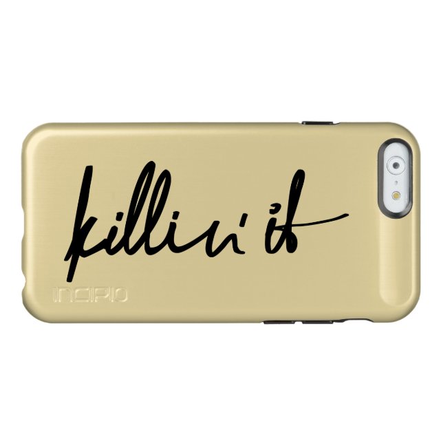 殺す INCIPIO iPhoneケース (裏面横)