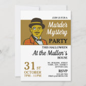 殺クラシック人謎ハローウィンパーティ 招待状 (正面)