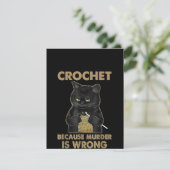 殺人が悪いから黒猫製のカチェット サンキューカード (スタンド正面)