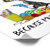 殺人が猫作り間違いだから作る ポスター (角)