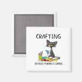 殺人が猫作り間違いだから作る マグネット (正面/裏面)