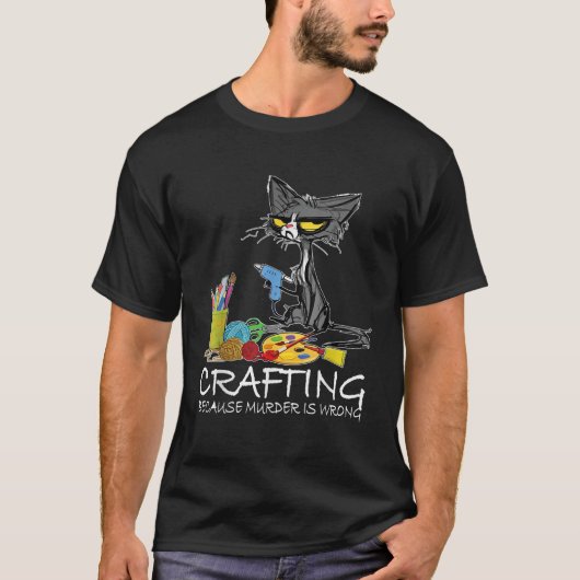 殺人が間違ったギフト最高のアイディアc tシャツ (正面)