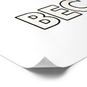 殺人が間違っているからかぎ針編みおもしろい猫好き ポスター (角)