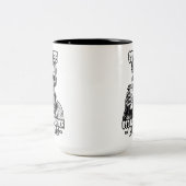 殺人が間違っているからゾンビコーヒー ツートーンマグカップ (中央)