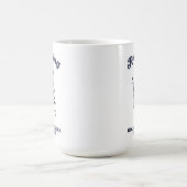 殺人が間違っているからランニングは面白い レトロ 15oz コーヒーマグカップ (中央)