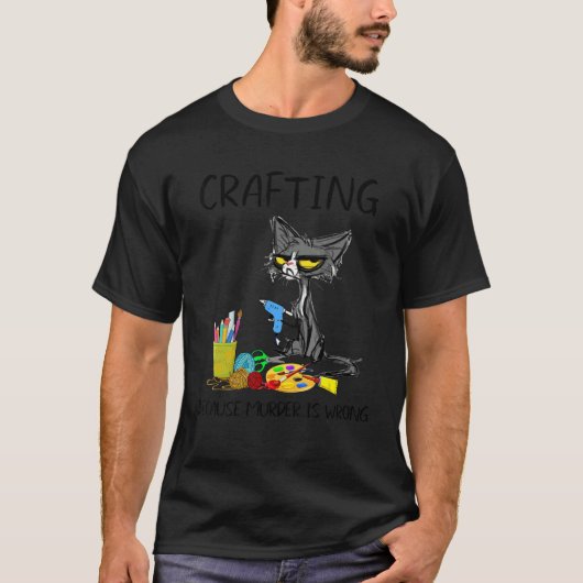 殺人がCaの最高のアイディアを誤って作る Tシャツ (正面)