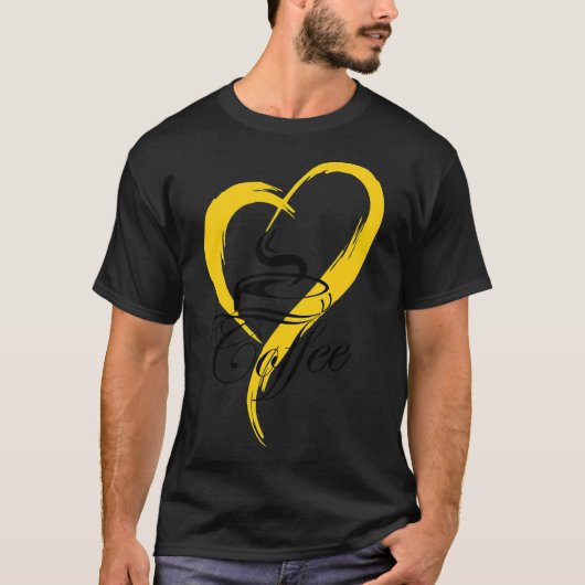 殺人によるコーヒーギフトコーヒー Tシャツ (正面)