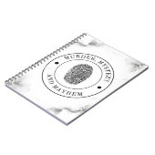 殺人の謎とメイヘム ノートブック (左側)