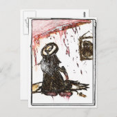 殺人の ポストカード (正面/裏面)