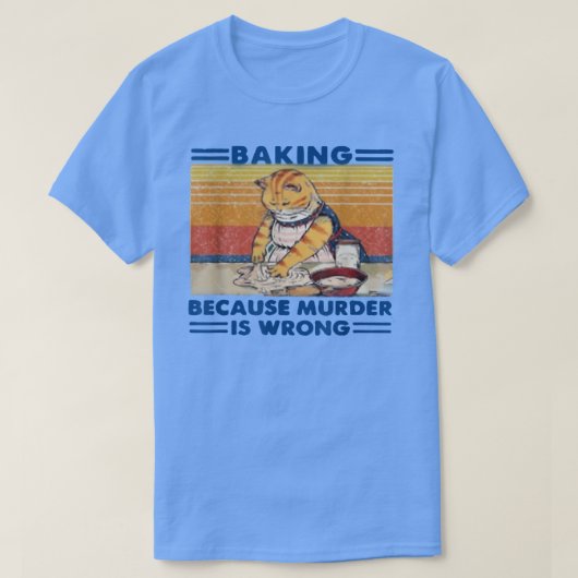 殺人のTシャツが間違っているからだ Tシャツ (デザイン正面)