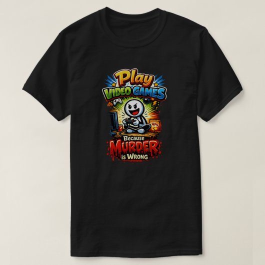 殺人は間違い 1 Tシャツ (デザイン正面)