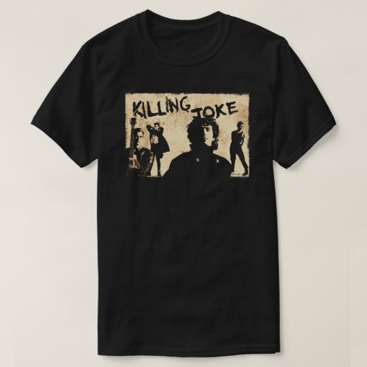 殺人ジョークのゴスロッ動揺してトヴィンテージ Tシャツ (デザイン正面)