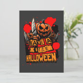 殺人ハロウィンカボチャ 招待状 (スタンド正面)