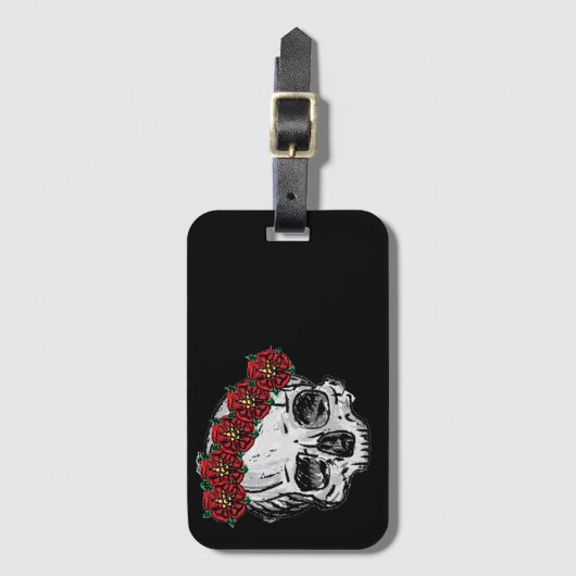 殺人バラ ラゲッジタグ (正面縦)