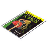 殺人パルプカバーへの血線 ノートブック (左側)