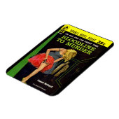 殺人パルプカバーへの血線 マグネット (左側)