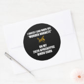 殺人ホーネット2020年アポカリプスビンゴ ラウンドシール (封筒)