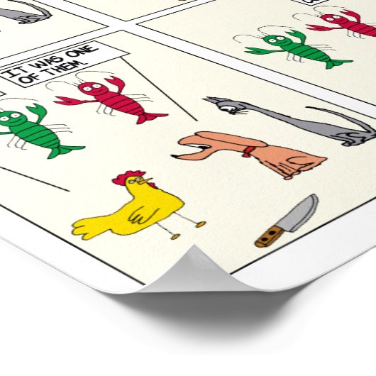 殺人ポスター紙 ポスター (角)