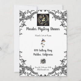 殺人ミステリーディナー 招待状