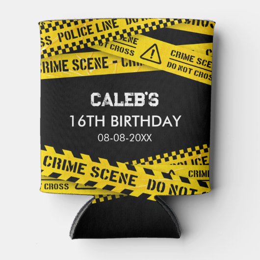 殺人ミステリーパーティーイエローはテープを渡さない 缶クーラー (正面)