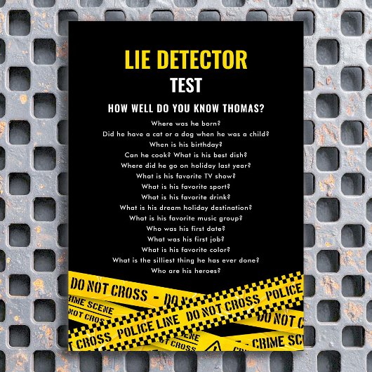 殺人ミステリーパーティークイズと犯行現場テープ 招待状