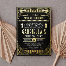 殺人ミステリーパーティー誕生日フォイル招待状