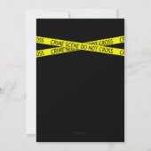 殺人ミステリーパーティー 招待状 (裏面)