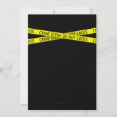 殺人ミステリーパーティー 招待状 (裏面)