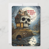 殺人ミステリーパーティー 招待状 (裏面)