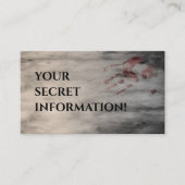 殺人ミステリーパーティー「泥棒」 エンクロージャーカード (正面)