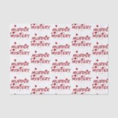 殺人ミステリー犯罪ファンのコールドケースの血液包装 薄葉紙 (正面)