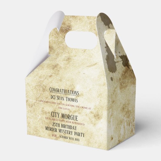 殺人ミステリー誕生日 フェイバーボックス (正面サイド)