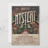 殺人ミステリー・ディナー招待状 招待状 (正面)