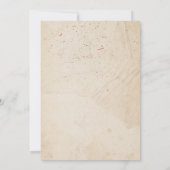 殺人ミステリー・ディナー・パーティーの招待状 招待状 (裏面)