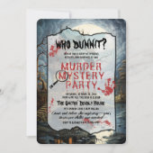 殺人ミステリー・パーティー 招待状 (正面)