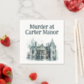 殺人事件の秘密の夜 スタンダードカクテルナプキン (インサイチュ)