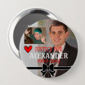 殺人事件の被害者の正義 缶バッジ (正面&裏面)