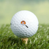 殺人事件の謎の探偵と作家 ゴルフボール (インサイチュ 木)