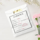 殺人事件の謎の証拠 フェイバーバッグ (封をした状態)