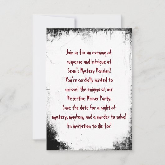 殺人事件の謎デートをパーティーする セーブザデート (正面)