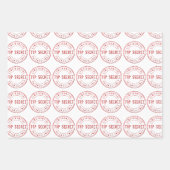 殺人事件ファンのコールドケース血 ラッピングペーパーシート (正面3)