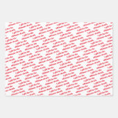 殺人事件ファンのコールドケース血 ラッピングペーパーシート (正面2)