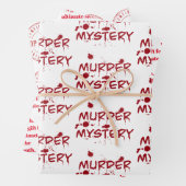 殺人事件ファンのコールドケース血 ラッピングペーパーシート (インサイチュ)