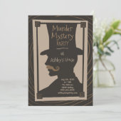 殺人事件推理小説のパーティの招待状 招待状 (スタンド正面)