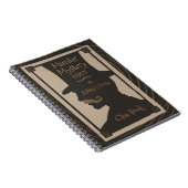 殺人事件推理小説のパーティー-糸口の本 ノートブック (右側)