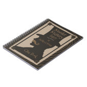 殺人事件推理小説のパーティー-糸口の本 ノートブック (左側)