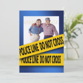 殺人事件推理小説の青の誕生日 招待状 (スタンド正面)