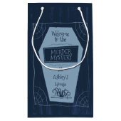 殺人事件推理小説-ギフトバッグ スモールペーパーバッグ (裏面)