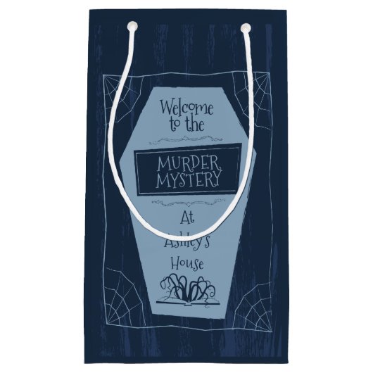 殺人事件推理小説-ギフトバッグ スモールペーパーバッグ (正面)