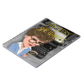 殺人彼女の書スパイラルノート作家 ノートブック (左側)